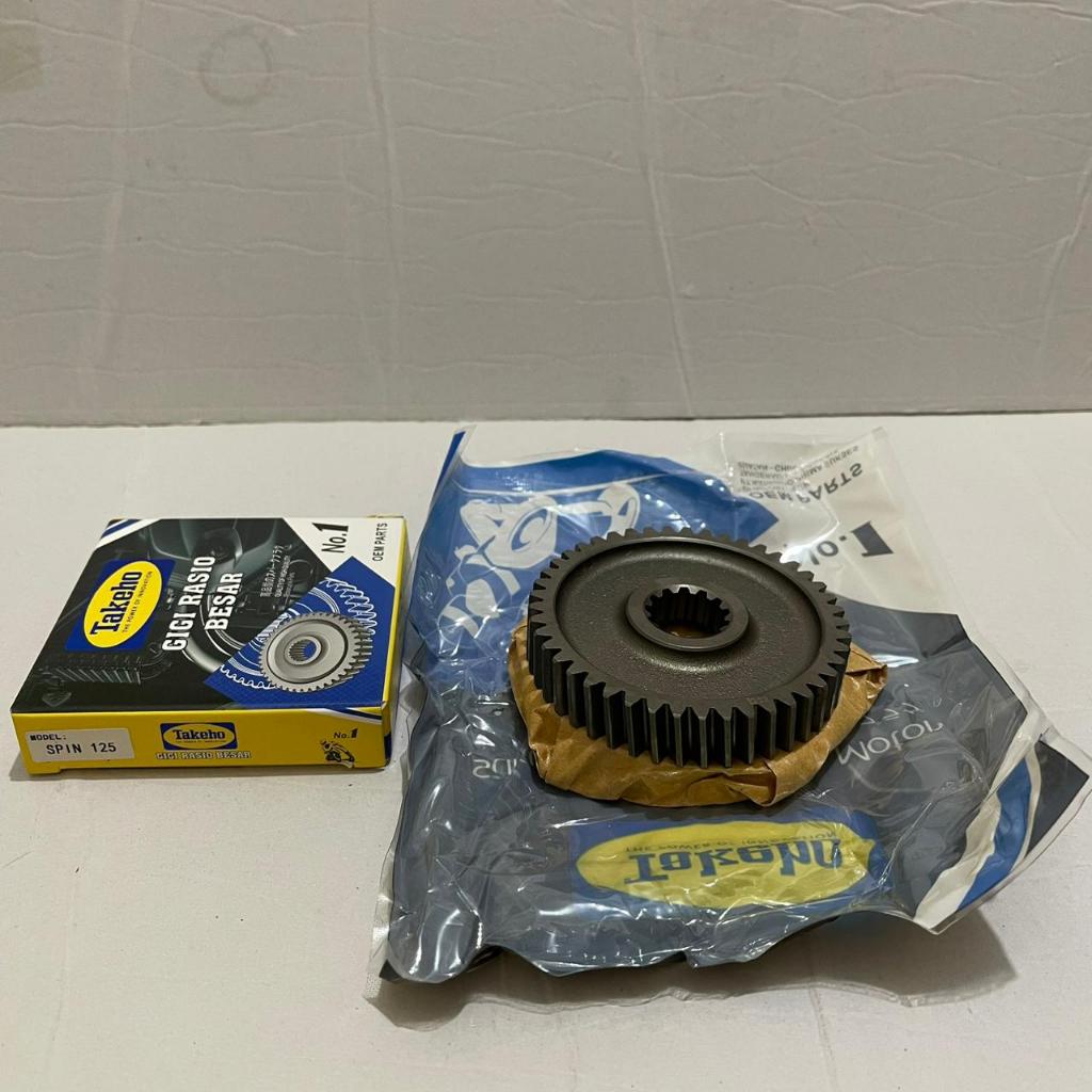 GIGI RASIO BESAR/WHEEL GEAR MOTOR SPIN 125 24371-46G10-000 (TAKEHO)