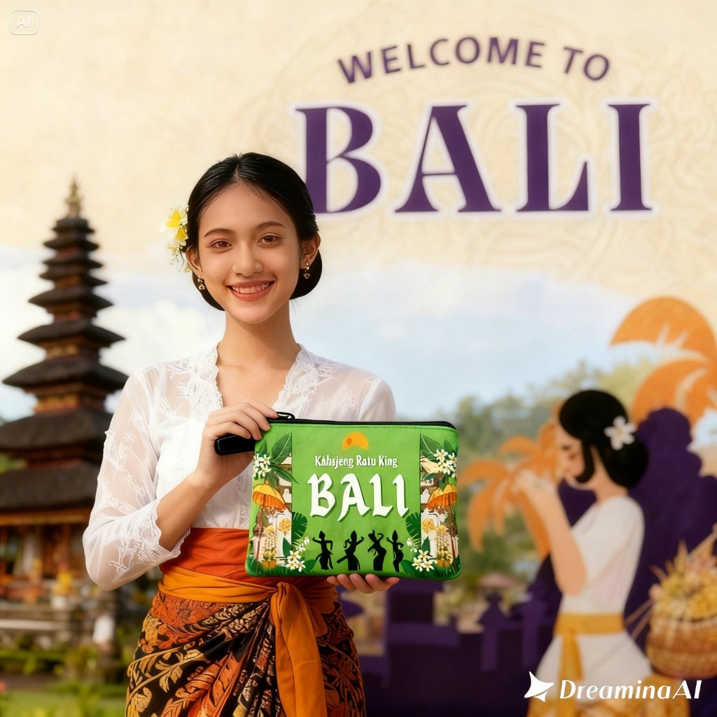 [PROMO] Dompet Cewek Cewe Hari Nyepi Bali | Dompet Wanita Elegan Lucu Simpel Tipis Oleh Oleh Bali