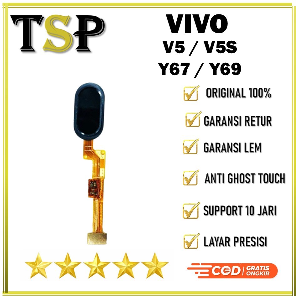 TOMBOL LUAR HOME BUTTON VIVO V5 / V5S / Y67 / Y69 ORIGINAL