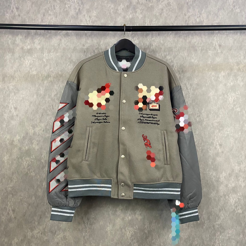 jaket versity ow pria / versity unisex oversize / atasan jaket ow terbaru / jaket versity ow pria a0