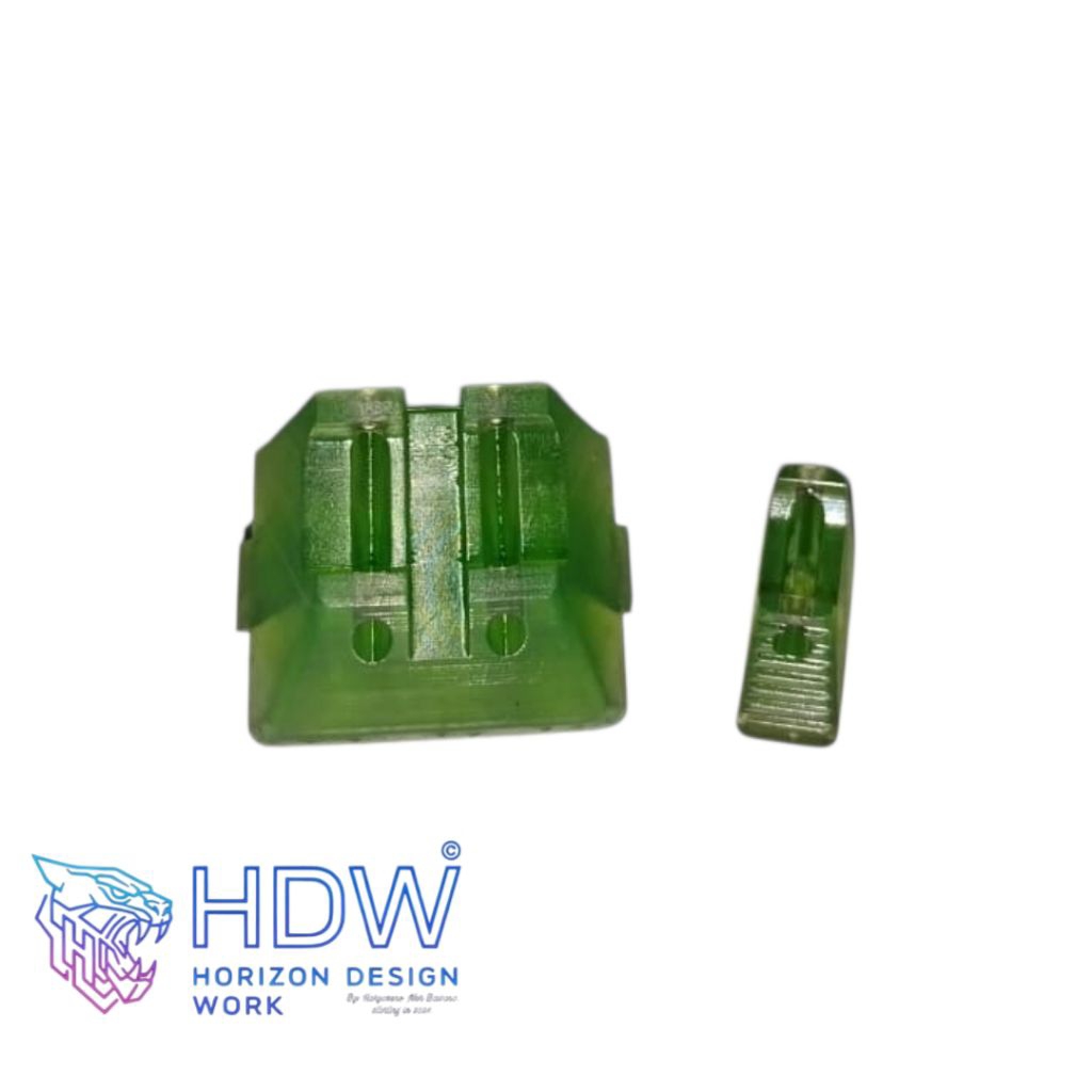 Front sight G18 3D depan belakang tanpa fiber optik (GBB)