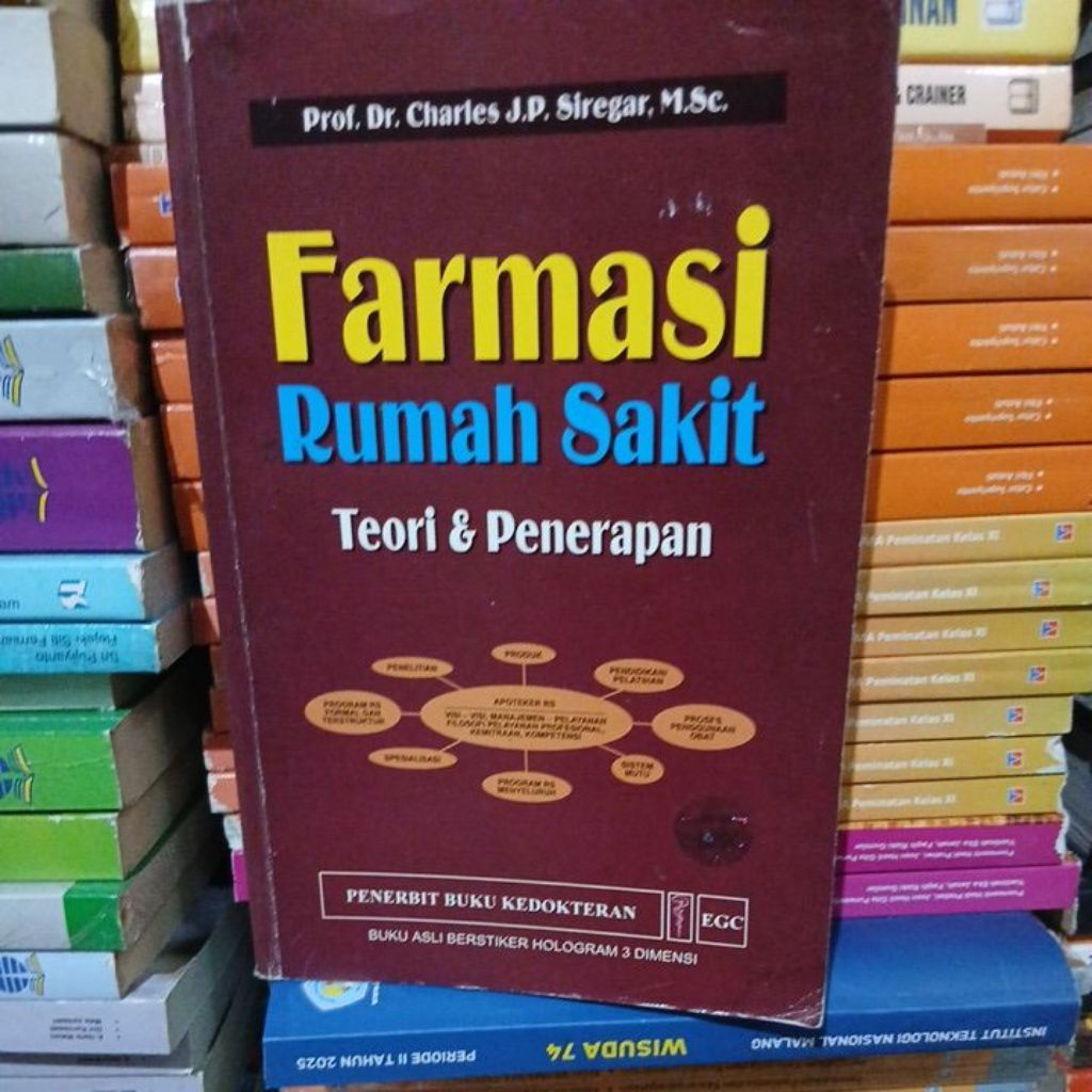 FARMASI RUMAH SAKIT TEORI & PENERAPAN Buku Bekas