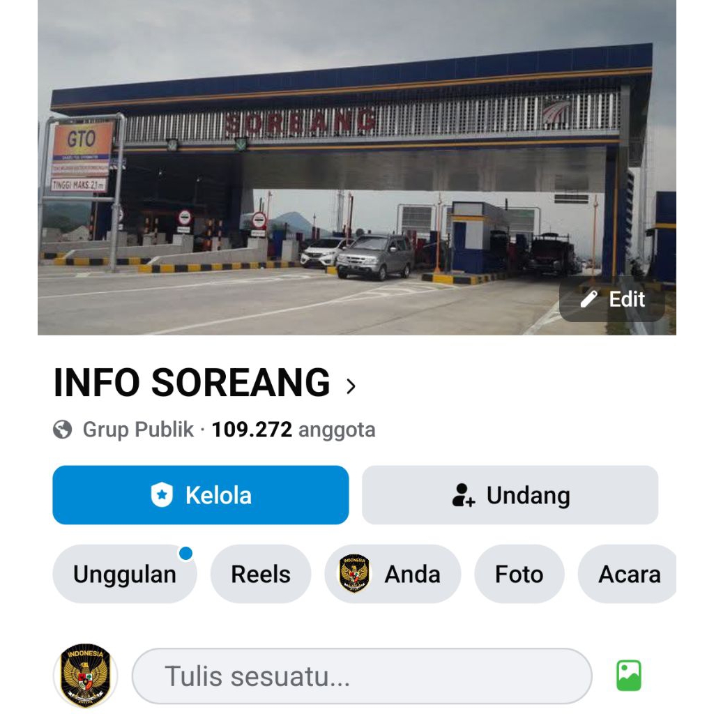 Grup Facebook/Fb 109k Followers