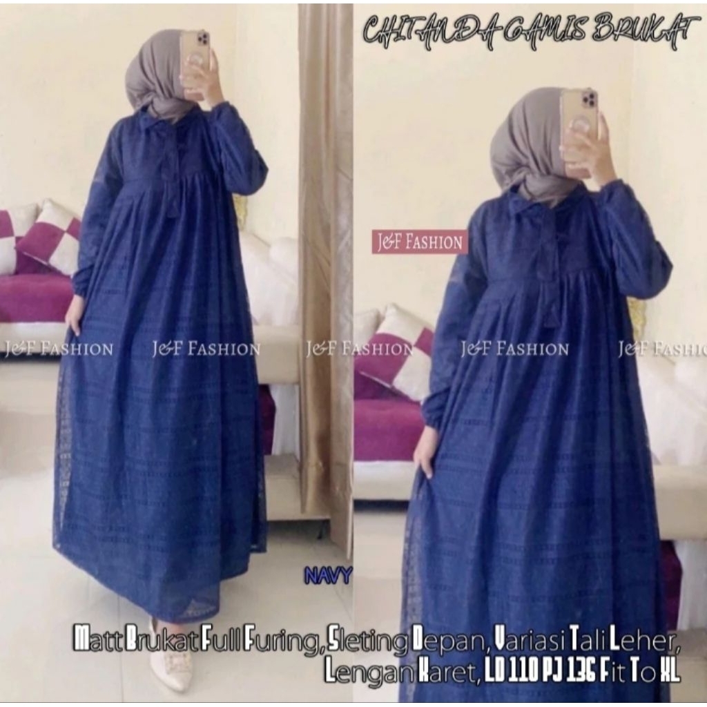 GAMIS MALIKA BURKAT MAXY DRESS