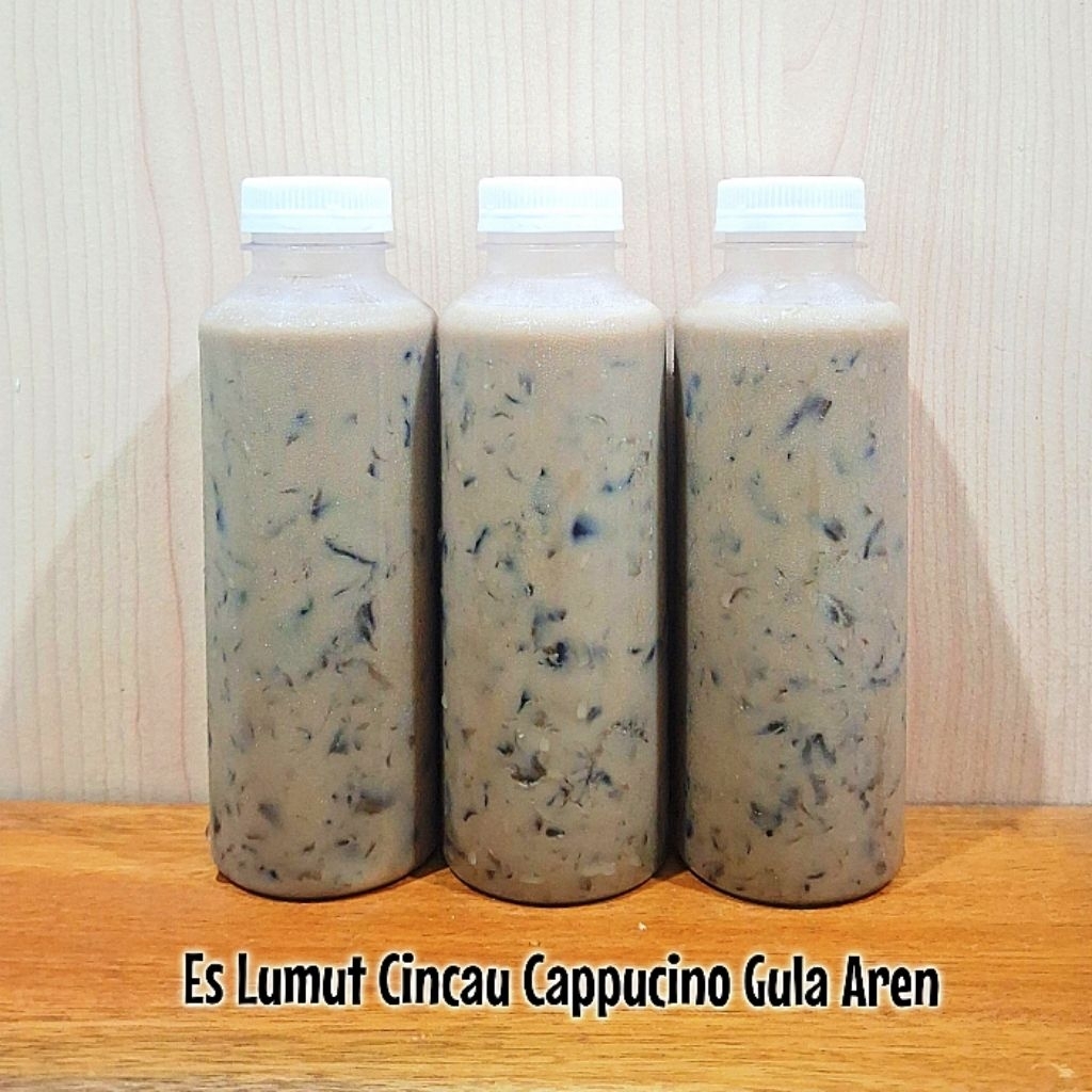 Es Lumut Cincau Cappucino Gula Aren 250 ml