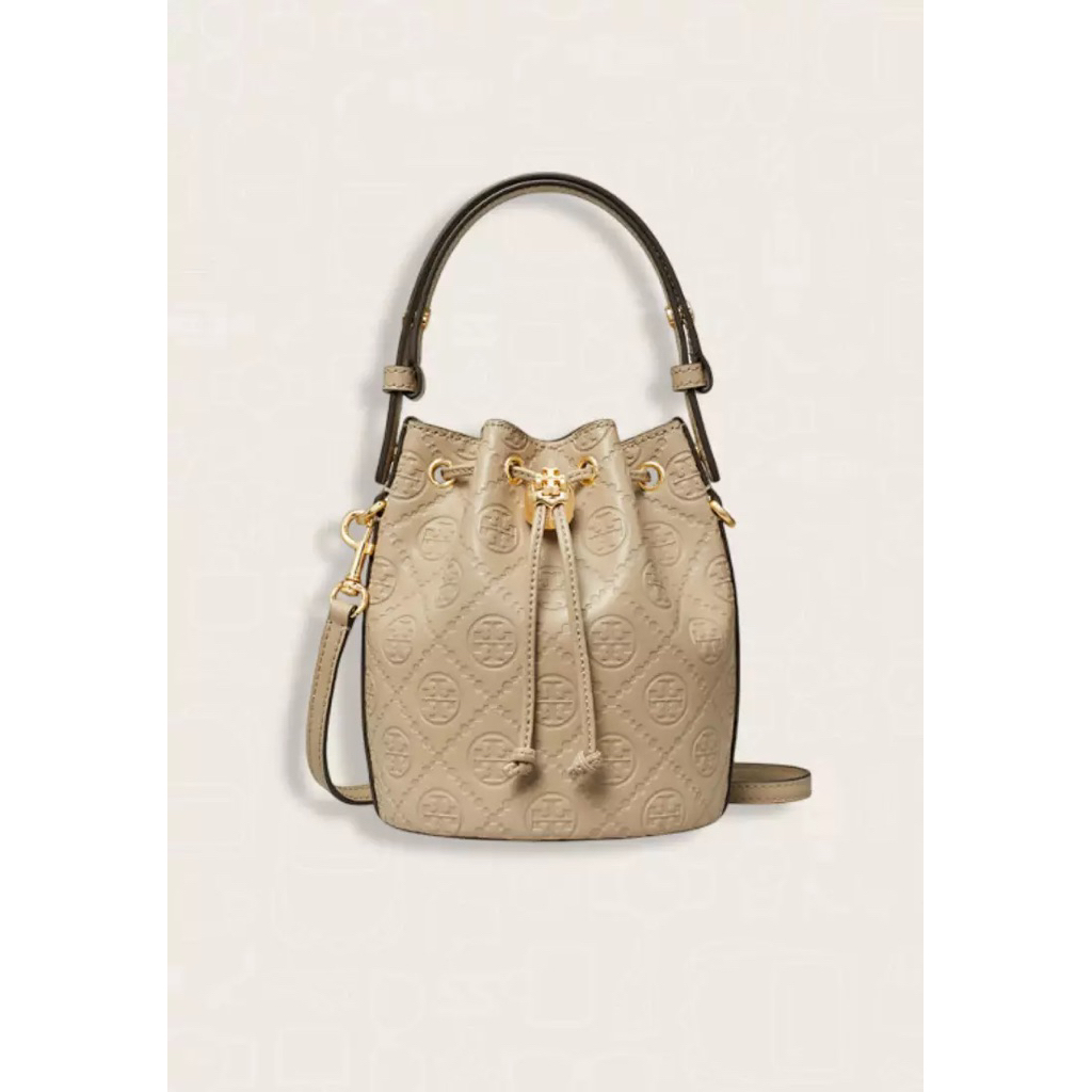 T monogram mini bucket bag