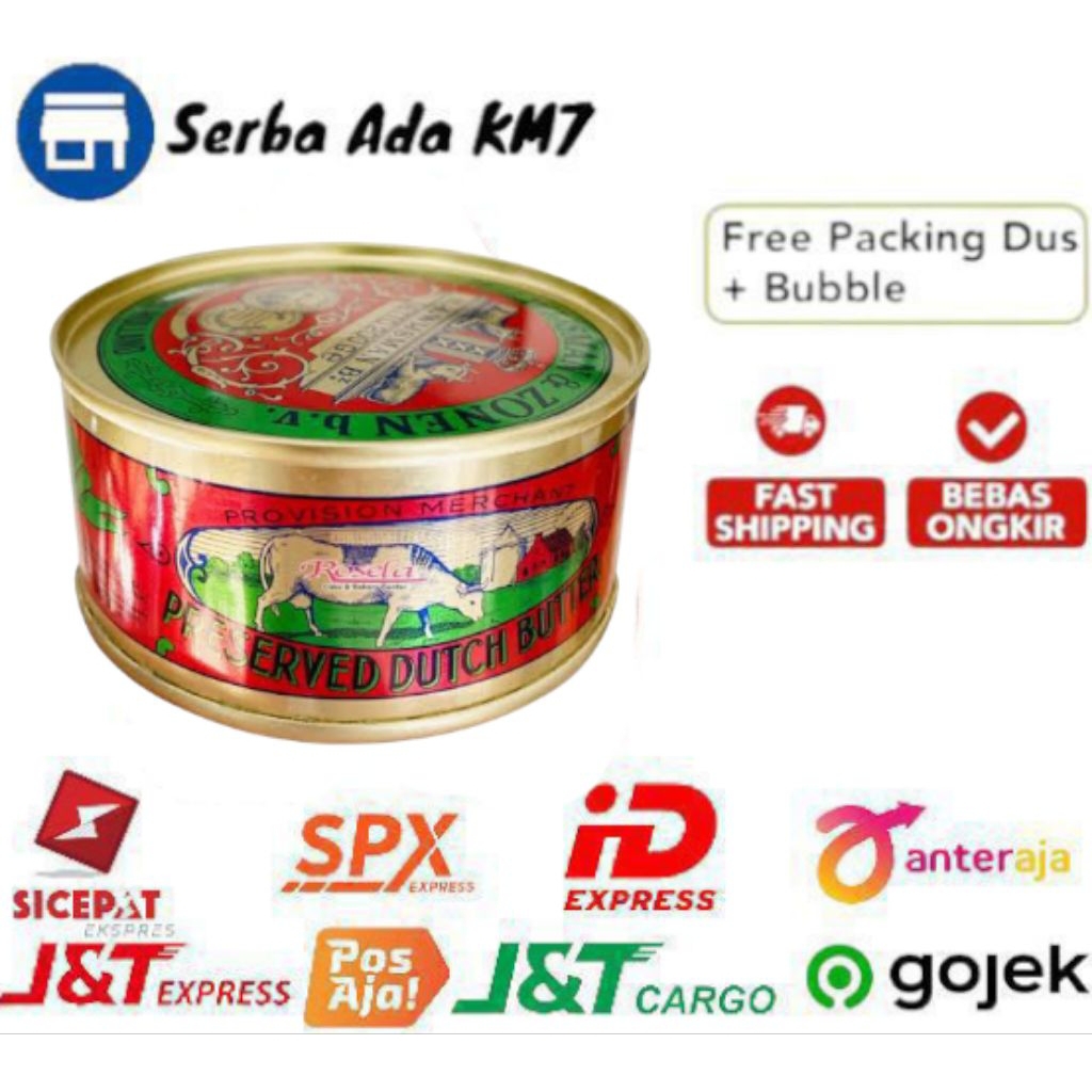 MENTEGA WISMAN BUTTER WISMAN 200 GRAM (KALENG) ORIGINAL