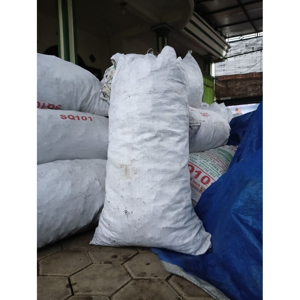 Arang kayu jati satu karung