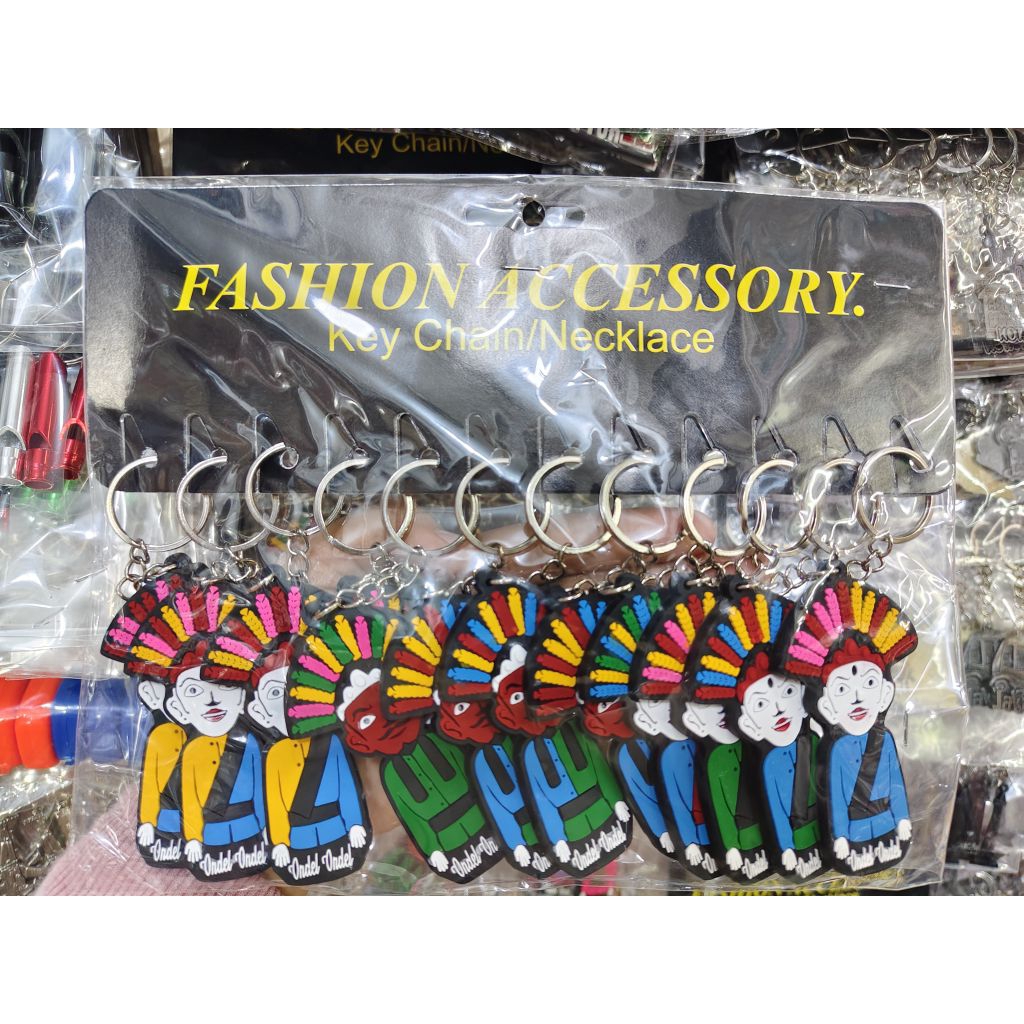 GrosirGantungan kunci karet loGo jakarta jual lusinan 12pc cocok buat sovenir