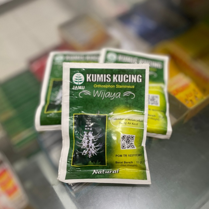 WIJAYA Jamu Kumis Kucing 1 Sachet 10g Mengatasi Infeksi Saluran Kencing Anti Radang