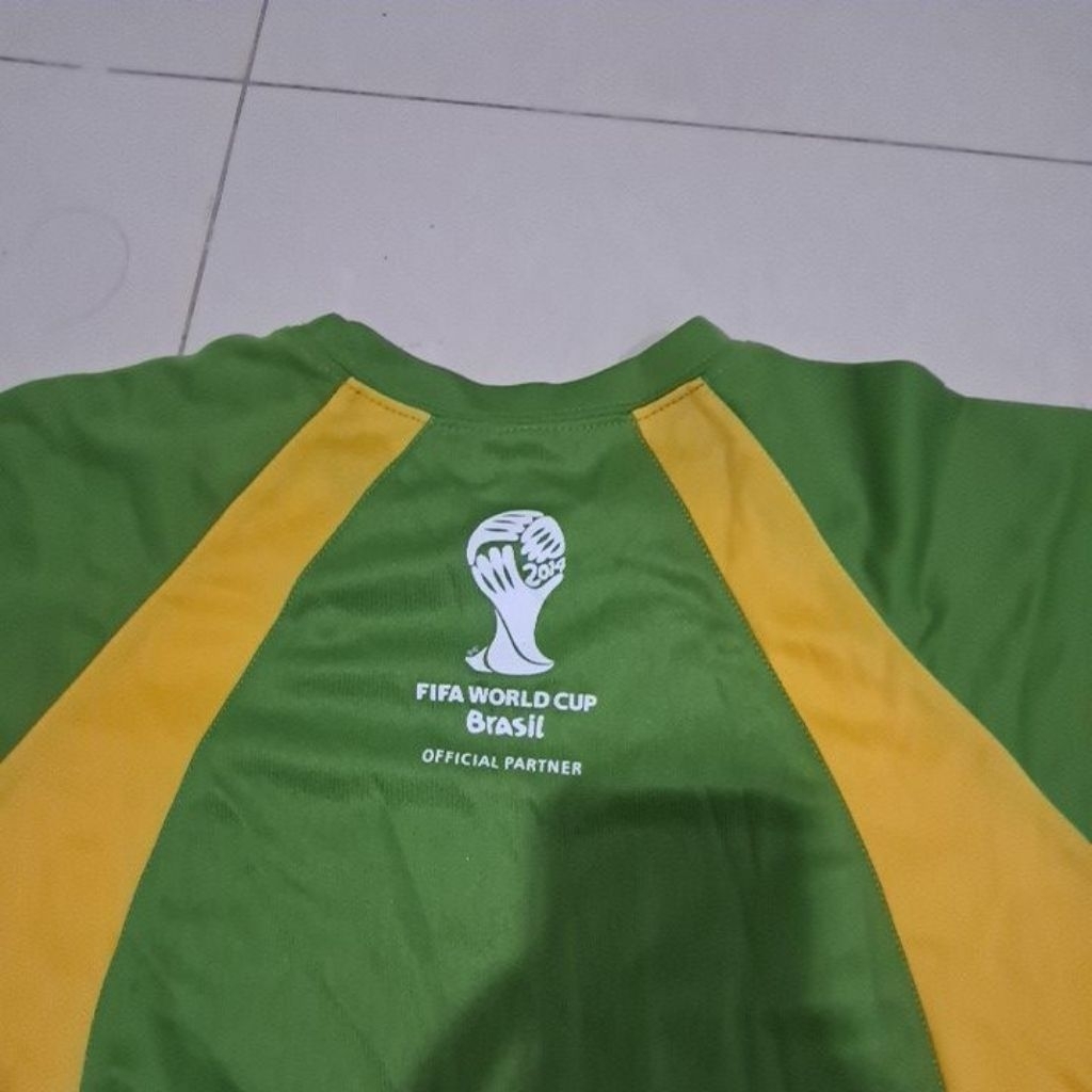 like new jersey bola vintage brazil fifa world cup 2014 Sony original unisex