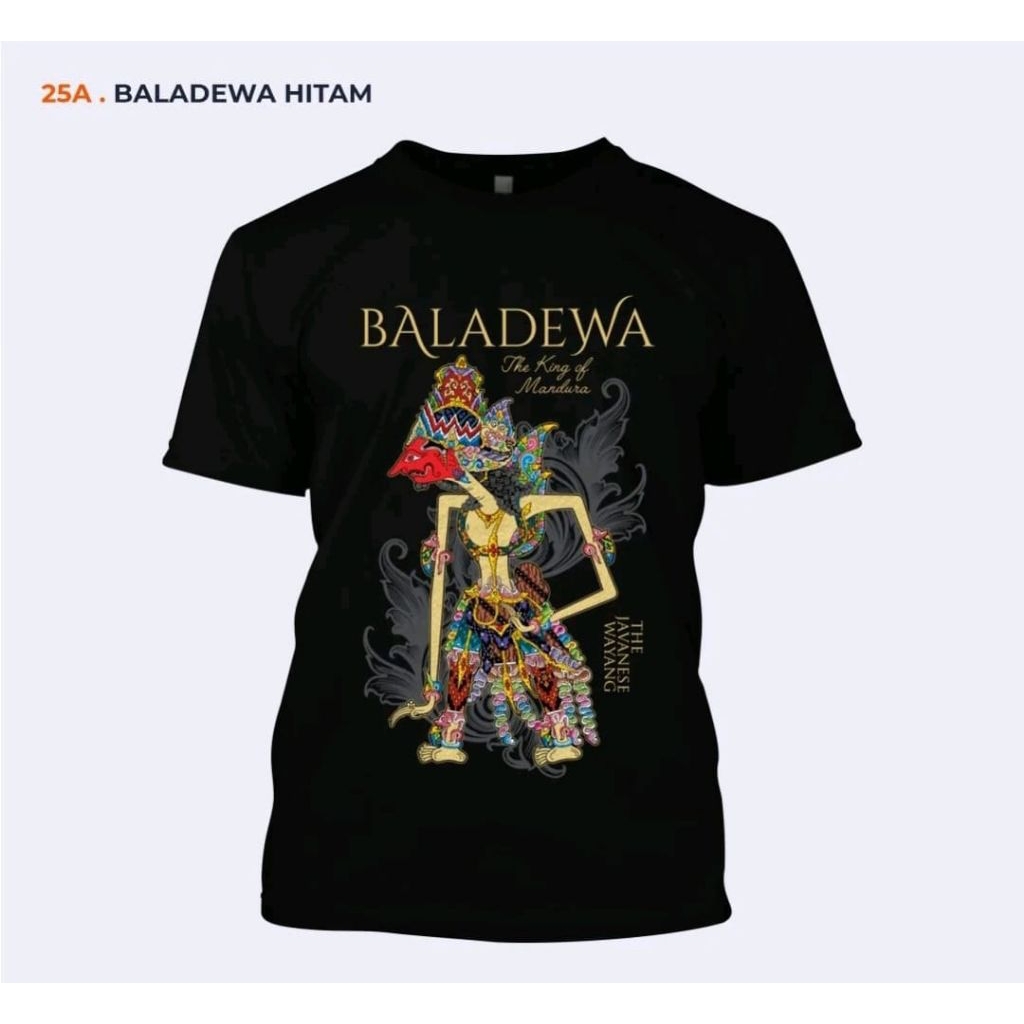KAOS WAYANG BALADEWA // KAOS WAYANG