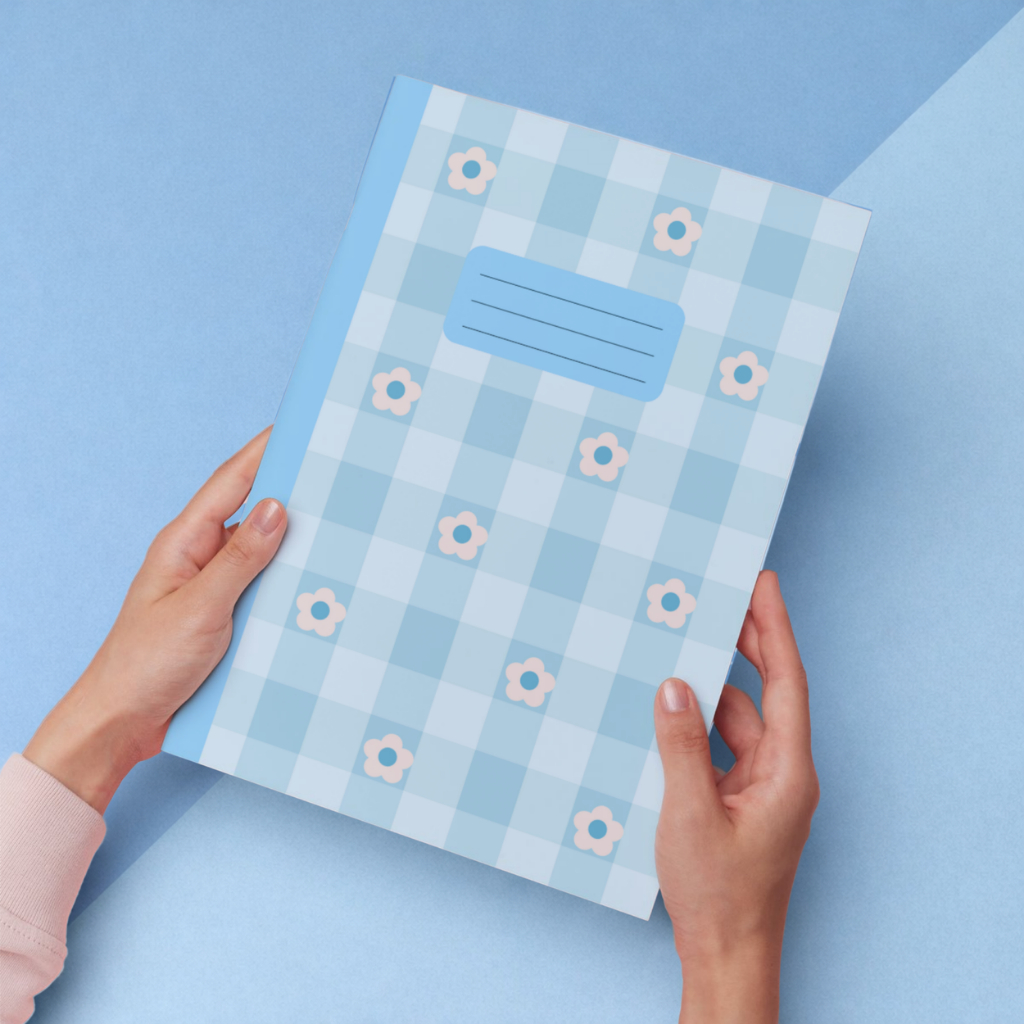 [TERMURAH] Sampul Buku Tulis SIDU Biru Pastel Art Paper Isi 10 Lembar | Mix atau 1 Jenis