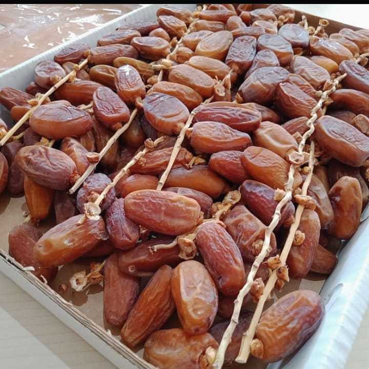 Kurma Tunisia Tangkai Palm Fruit Buah Manis Alami Daging Lembut