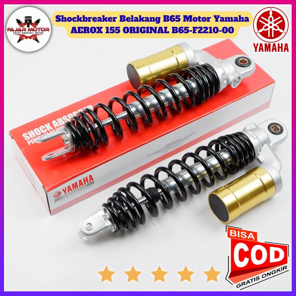 Shockbreaker Belakang B65 Motor Yamaha AEROX 155 - shok belakang aerox ORIGINAL B65-F2210-00