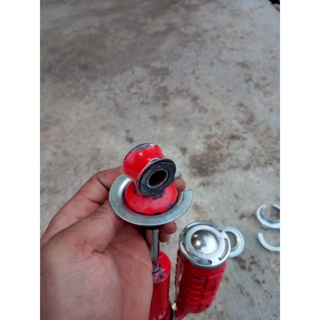 plat pir untuk skok kyb rzr custom bahan ori