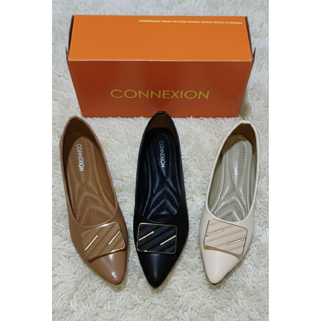 flatshoes wanita Connexion sandal flat septu kerja