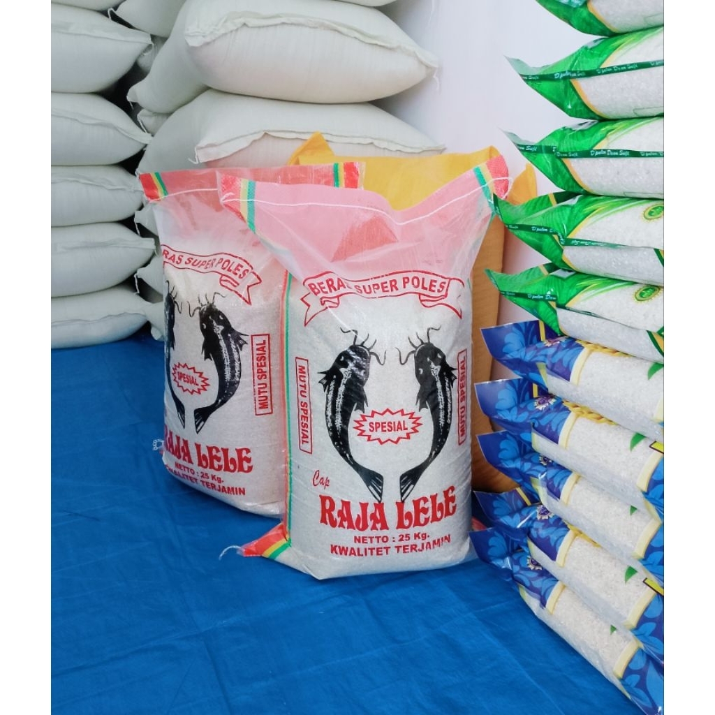 BERAS 25KG RAJALELE (KHUSUS CARGO) LOKAL PULEN.