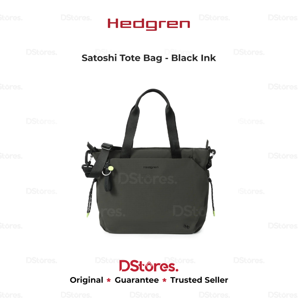 HEDGREN Satoshi Tote Bag - Black Ink