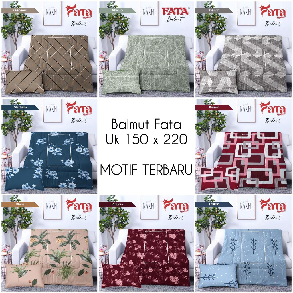 Balmut Fata Uk 150x220 / MOTIF TERBARU / BANTAL SELIMUT / BALMUT ANAK / BALMUT DEWASA