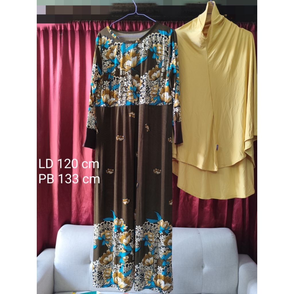 Set Gamis jersey preloved