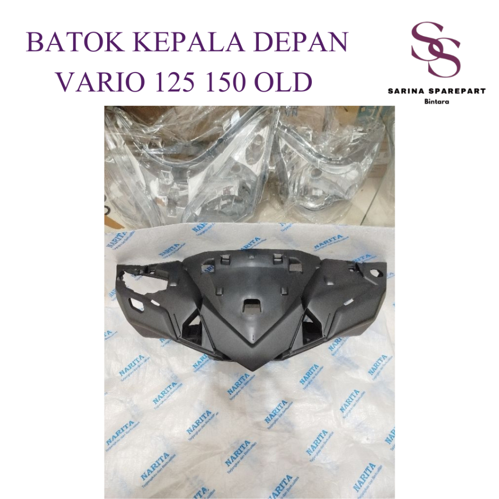 Batok kepala depan  Vario 125/150 LED old cover batok depan Vario 150/125 LED old 2015-2019