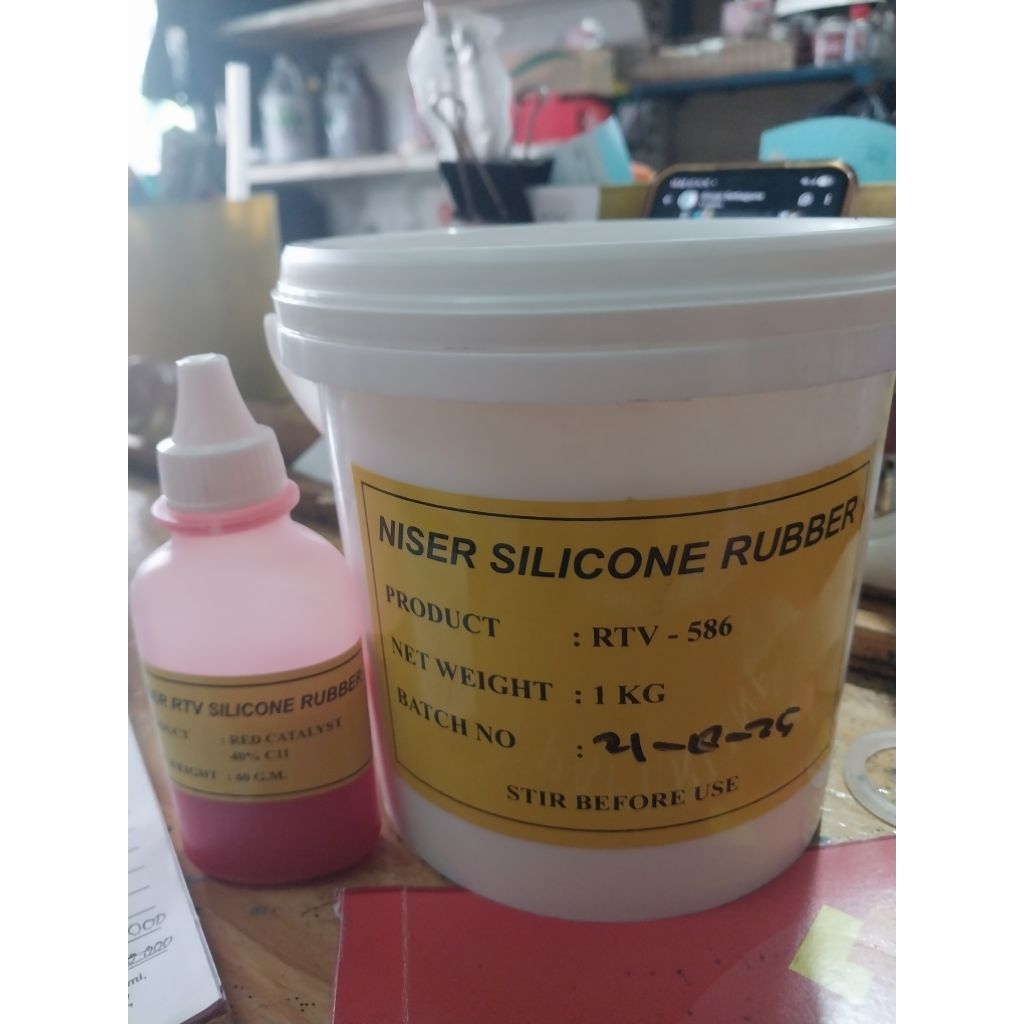 Silicon Rubber RTV 586 1kgset