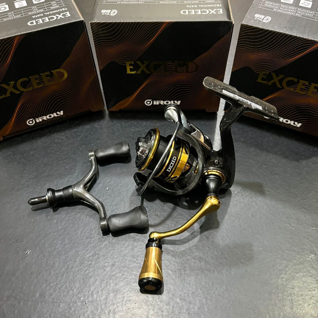 reel iroly EXCEED SW bonus handle