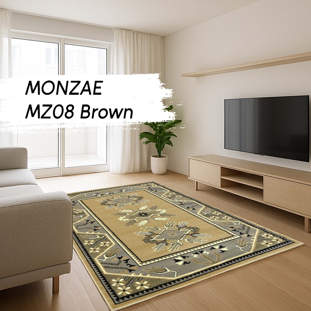 KARPET MIRZAE 210x300 MZ08 BROWN