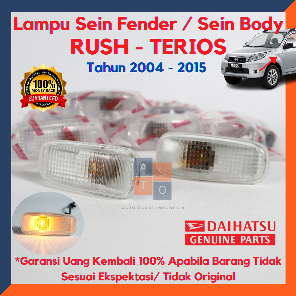 Lampu Sein Fender Rush Terios / Lampu Sein Body Terios Dan Rush Original 2004-2015