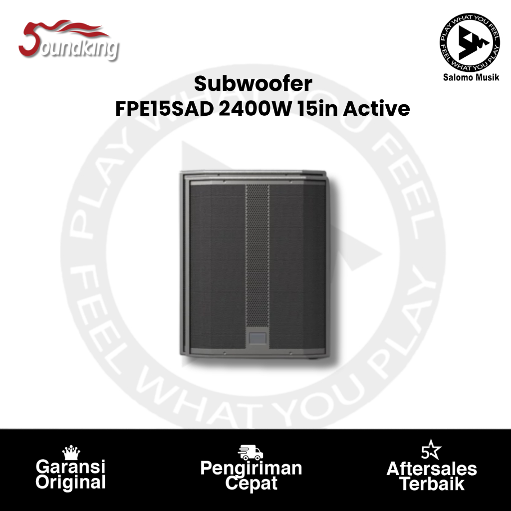 Subwoofers Soundking FPE15SAD HighPowered 15inch Coaxial Active TwoWay Loudspeaker Original