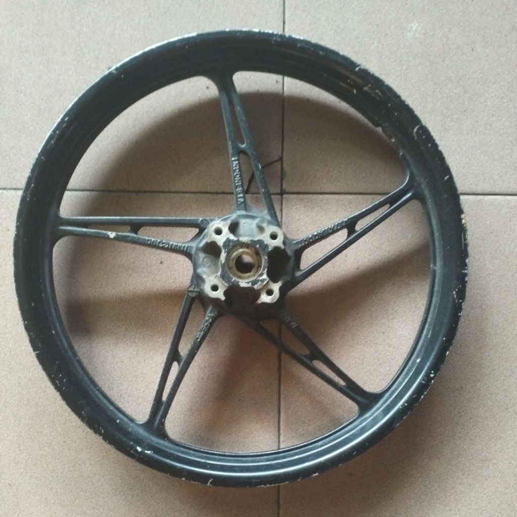 VELG/PELK DEPAN YAMAHA MX NEW/OLD ORIGINAL SECOND