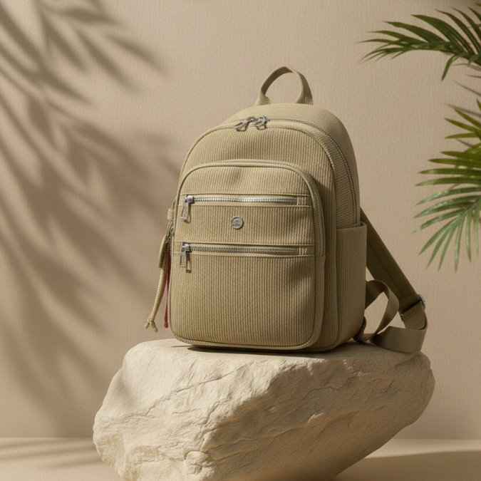 [WINTER] SIGHMON - Tas 3in1 Ransel, Selempang, Jinjing Wanita FREE BAGCHARM