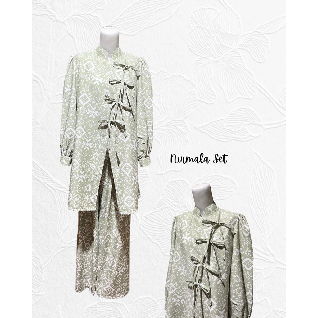 Nirmala Set - Nirmala Janggan Tunik - Nirmala Cullote