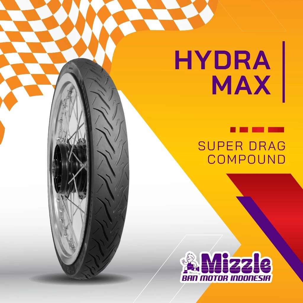 Ban Motor 60/80-17 HYDRA MAX MIZZLE (Drag Compound) BAN DRAG BIKE