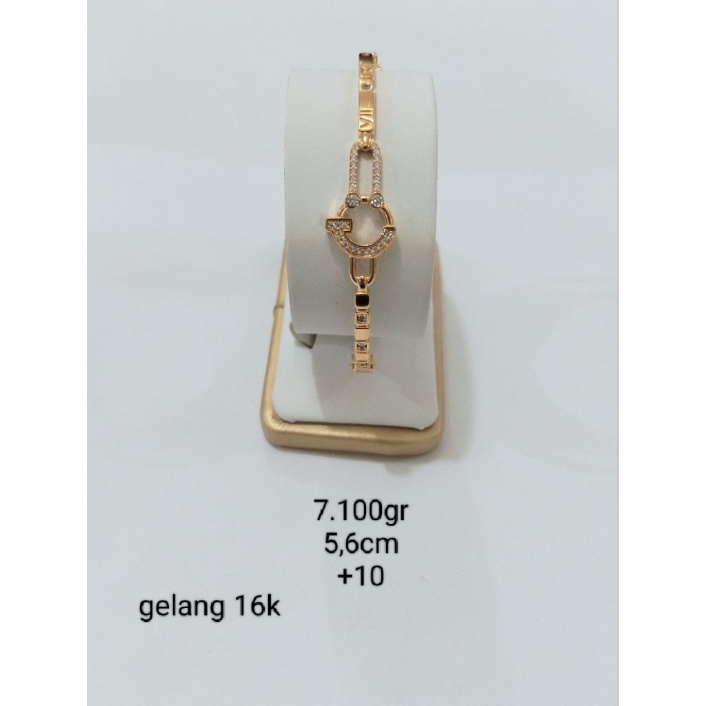 gelang emas 16 karat