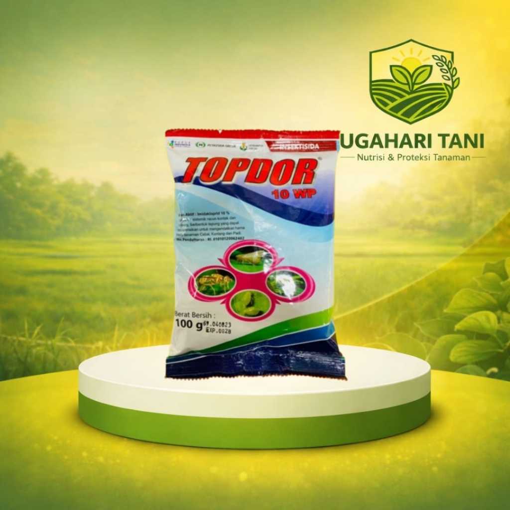 TOPDOR 10WP Insektisida Sistemik Hama Wereng Kutu Lalat Buah Thrips