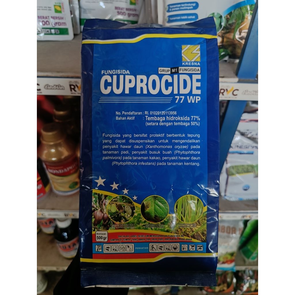 Cuprocide 77 WP - Fungisida dan Bakterisida Tembaga Hidroksida