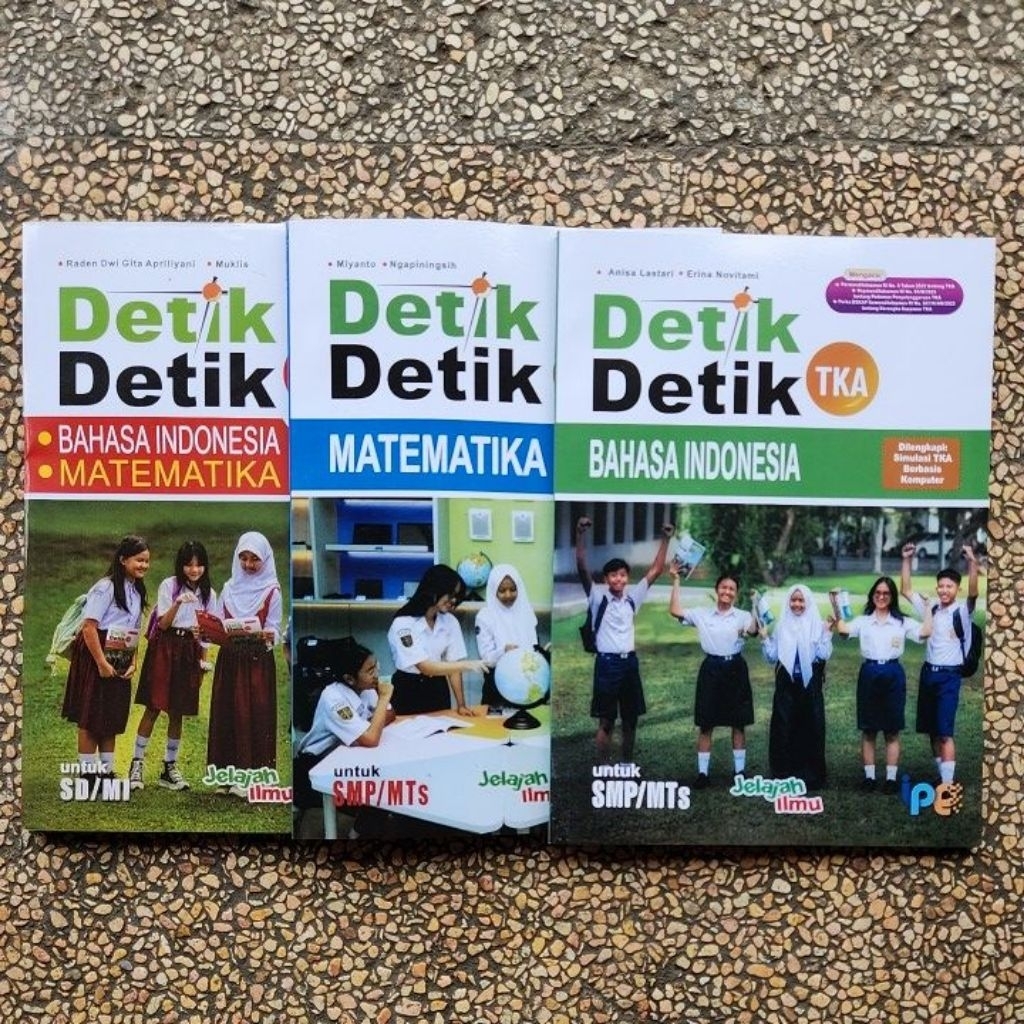 Buku Detik Detik TKA Sd/Mi.Smp/Mts Matematika.Bahasa Indonesia.Detik Detik AAS Sd/Mi