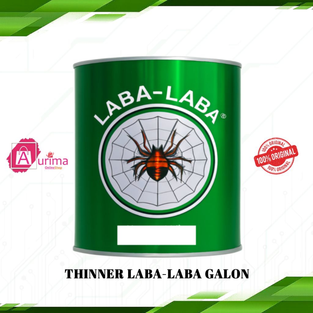 THINNER PENGENCER CAT MINYAK CAT DUCO THINNER LABA-LABA GALON