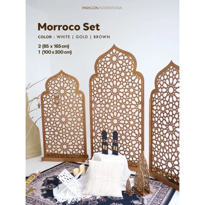 Backdrop Ramadhan Morocco | Dekorasi Lebaran Islamic