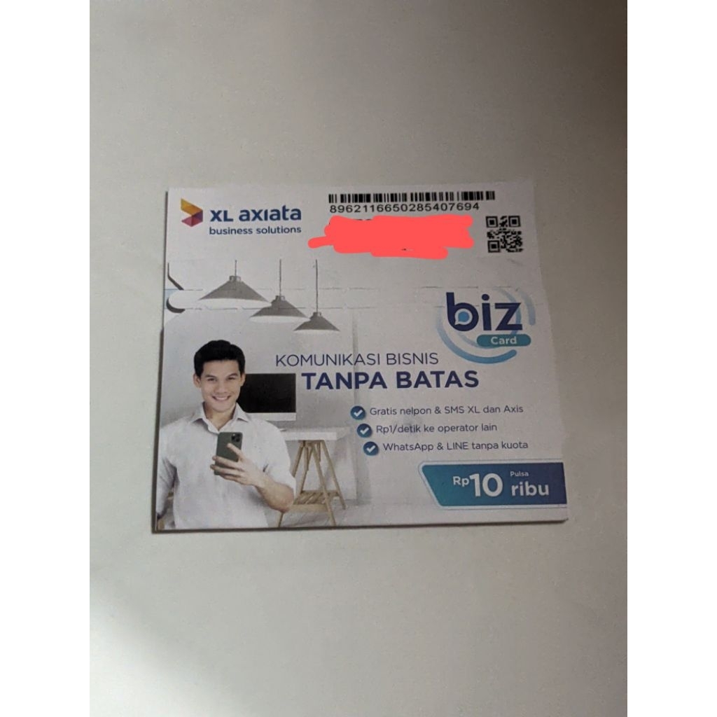 Kartu Xl Biz Segel
