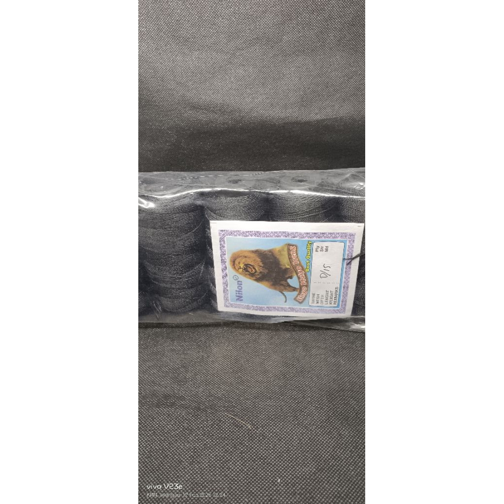 Benang nylon buat koang uk D/15 panjang 2000 yard