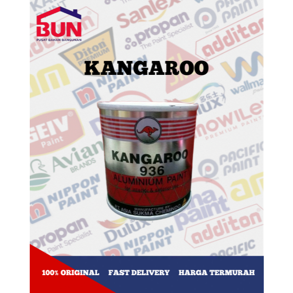 Cat Minyak Kanguru / Besi Silver Kangaroo Kangguru Mini Kecil 936