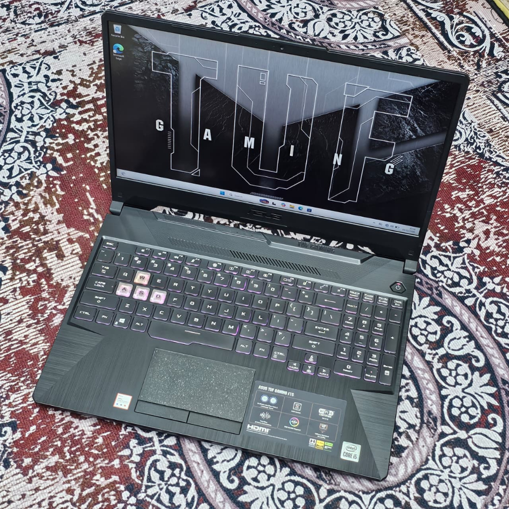 Laptop Leptop ASUS Laptop TUF Gaming F15 FX506LHB Second Premium Intel Core i5-10300H 8GB 512GB GTX 