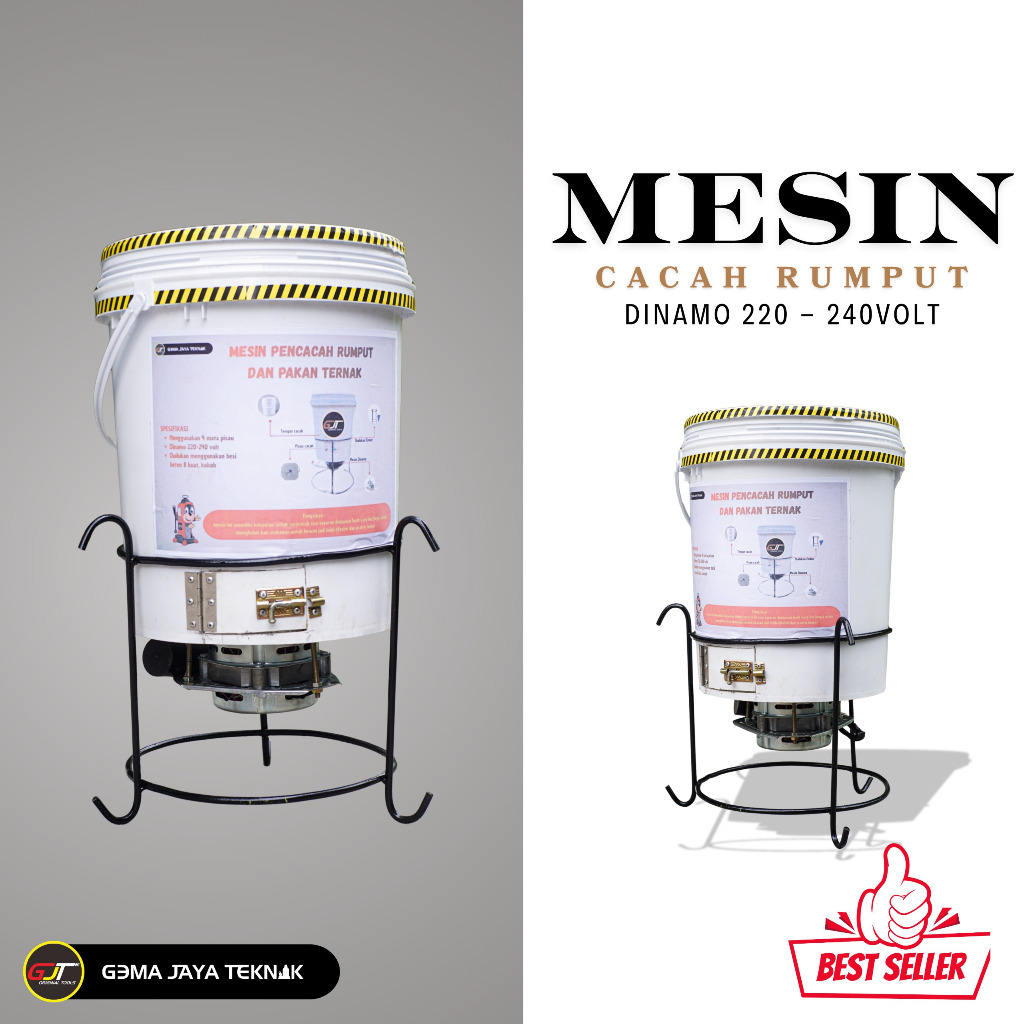 Mesin Cacah Rumput – Chopper Rumput / Mesin Pencacah Pakan Ternak