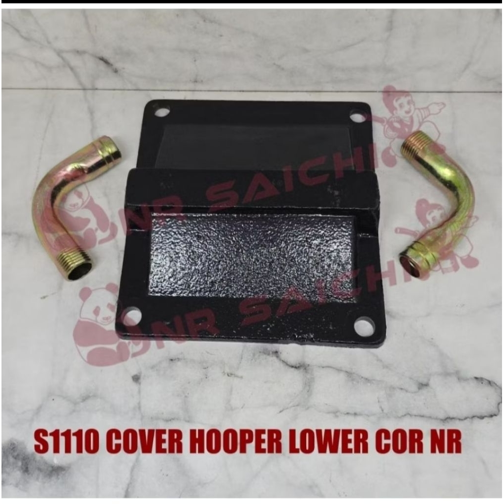 Tutup hopper bawah dan pipa S195 S1100 S1110 S1115 cor