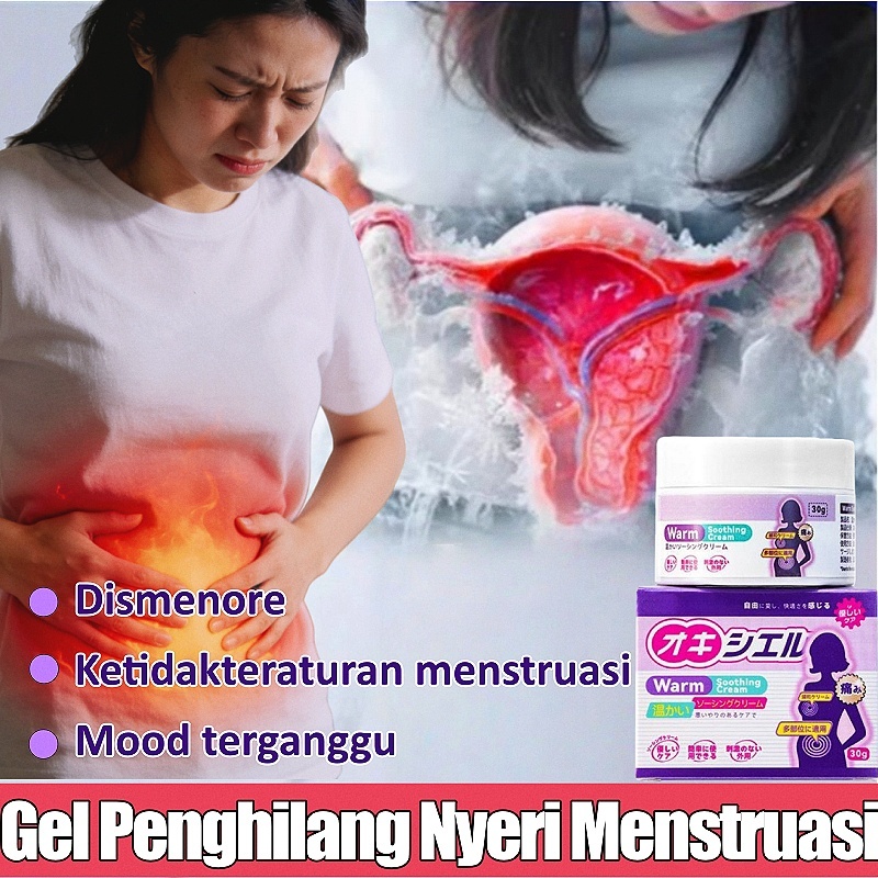 Pereda Nyeri Haid Krim Penenang Hangat Haid Penghangat Perut Haid Gel Cream Penenang Hangat Untuk Ha