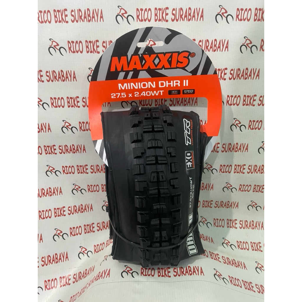 BAN LUAR MAXXIS MINION DHR II 27.5 X 2.40WT EXO TR