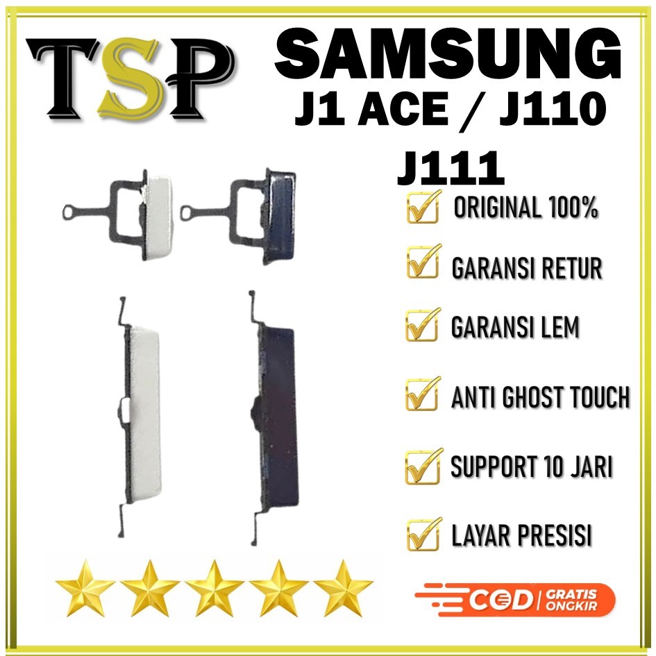 TOMBOL LUAR ON / OFF & VOLUME SAMSUNG J110 / J111 / J1 ACE ORIGINAL 100%